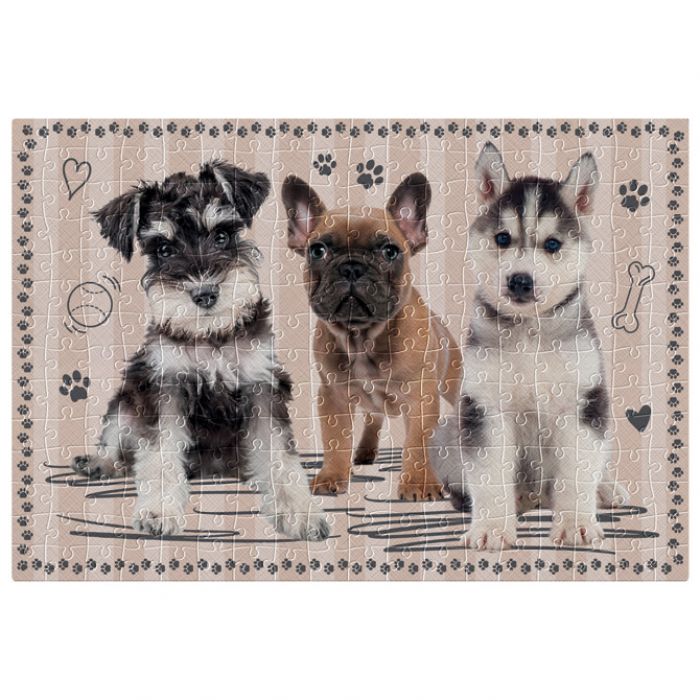 PUZZLE 250 KOM PUPPY SIGN DOGS INTERDRUK