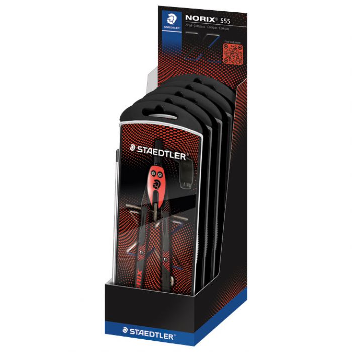 ŠESTAR S PRECIZNIM PODEŠAVANJEM NORIX STAEDTLER 555 01-24 CRVENI BLISTER