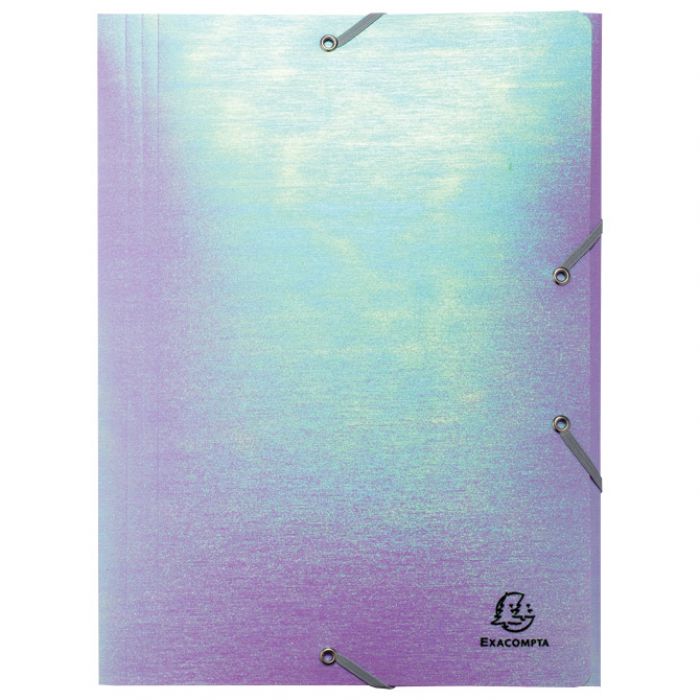 FASCIKL KLAPNA S GUMICOM PP A4 CANDY TIDY EXACOMPTA 55130E HOLOGRAFIK