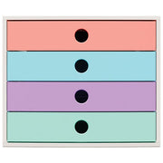 KUTIJA S 4 LADICE CANDY TIDY EXACOMPTA 227707D BIJELA-SORT