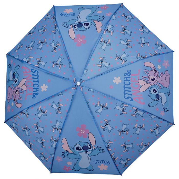 KIŠOBRAN DJEČJI RUČNI SKLOPIVI STITCH & ANGEL PERLETTI 75429