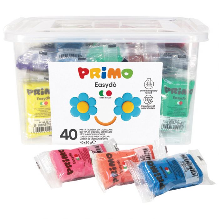 PLASTELIN 10BOJAX 60G PK40 EASYDO PRIMO 298ED40GN SORTIRANO