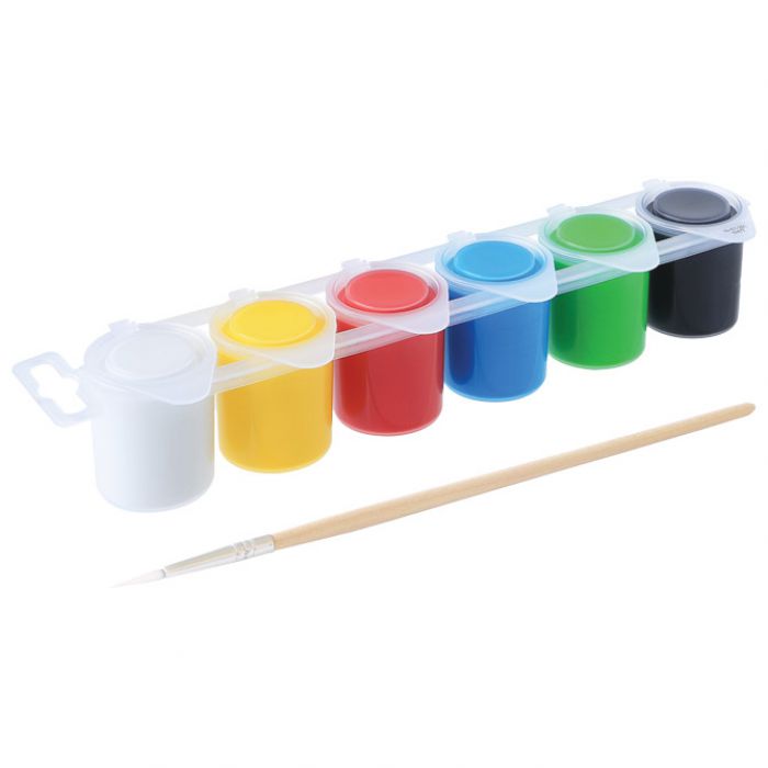 BOJA TEMPERA 25 ML U ČAŠI 6BOJA PRIMO 253TB6EP BLISTER