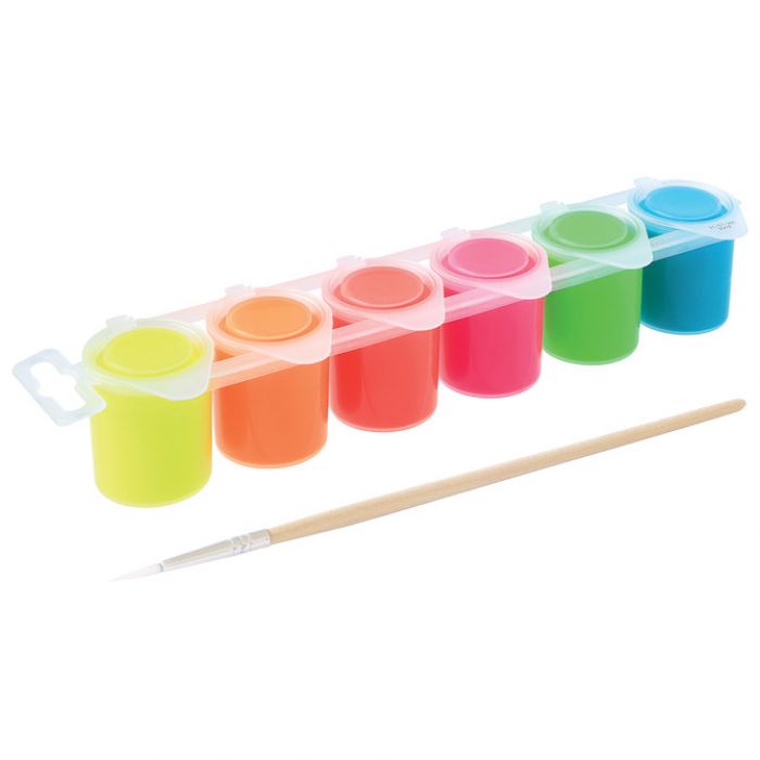 BOJA TEMPERA 25 ML U ČAŠI 6BOJA PRIMO 254TF6EP FLUO BLISTER