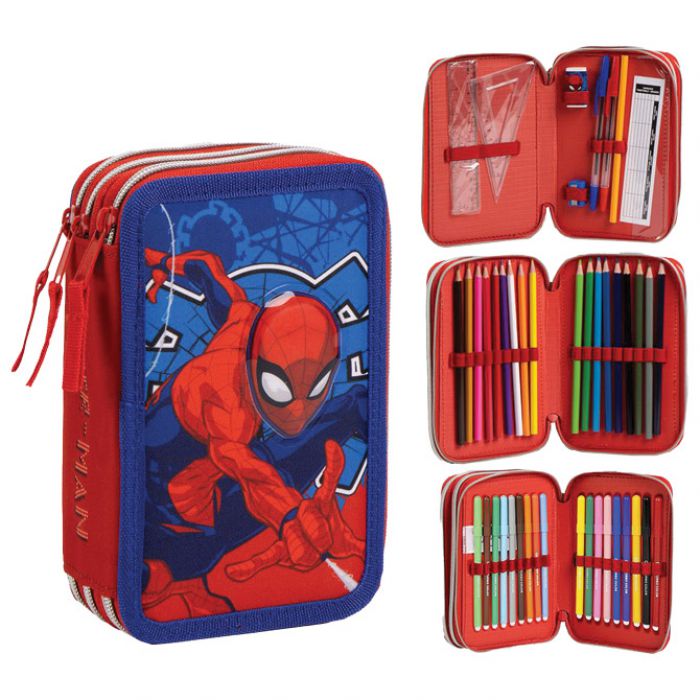 PERNICA PUNA 3ZIPA SPIDERMAN CERDA 2700001649