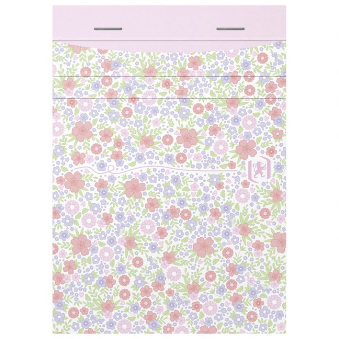 BLOK ZA BILJEŠKE A6 CRTE 80L S NASLOVNICOM FLORAL PASTEL OXFORD 400094827 SORT