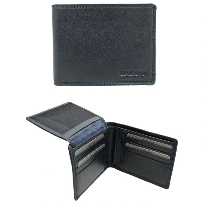 NOVČANIK KOŽNI MUŠKI BIAGIOTTI UOMO LB26W-760-41 PLAVI