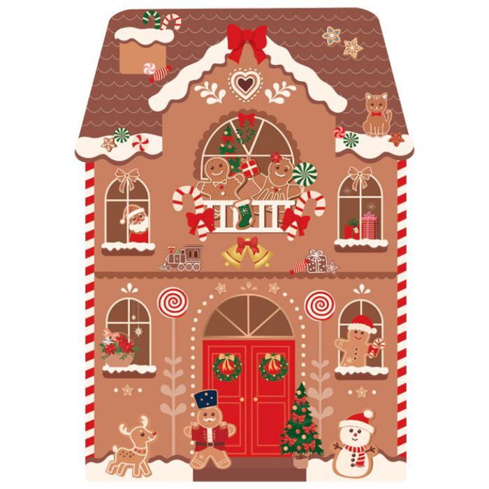 PUZZLE 200 KOM CHRISTMAS "GINGERBREAD HOUSE" INTERDRUK