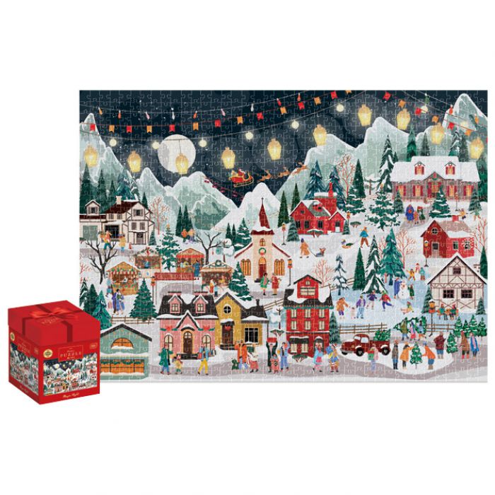 PUZZLE 1000 KOM CHRISTMAS "CHRISTMAS NIGHT" INTERDRUK