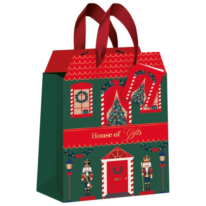 VREĆICE UKRASNE 33X46X13 CM NOVOGODIŠNJE CHRISTMAS INTERDRUK SORT