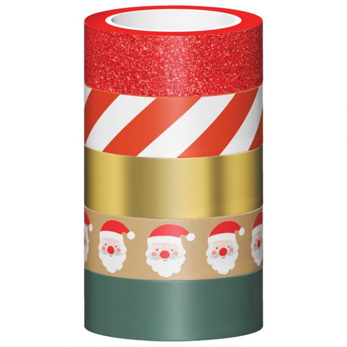 TRAKA DECO LJEPLJIVA 15MMX5M NOVOGODIŠNJA PK5 STEWO 5126 99 SORTIRANO
