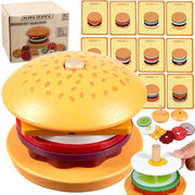 Drveni burger + igranje uloga s kartama