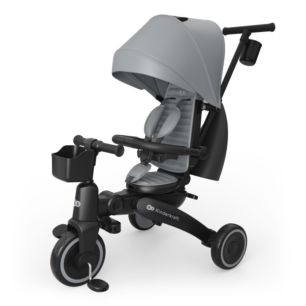 Kinderkraft Sklopivi tricikl JAZZ 3, Grey