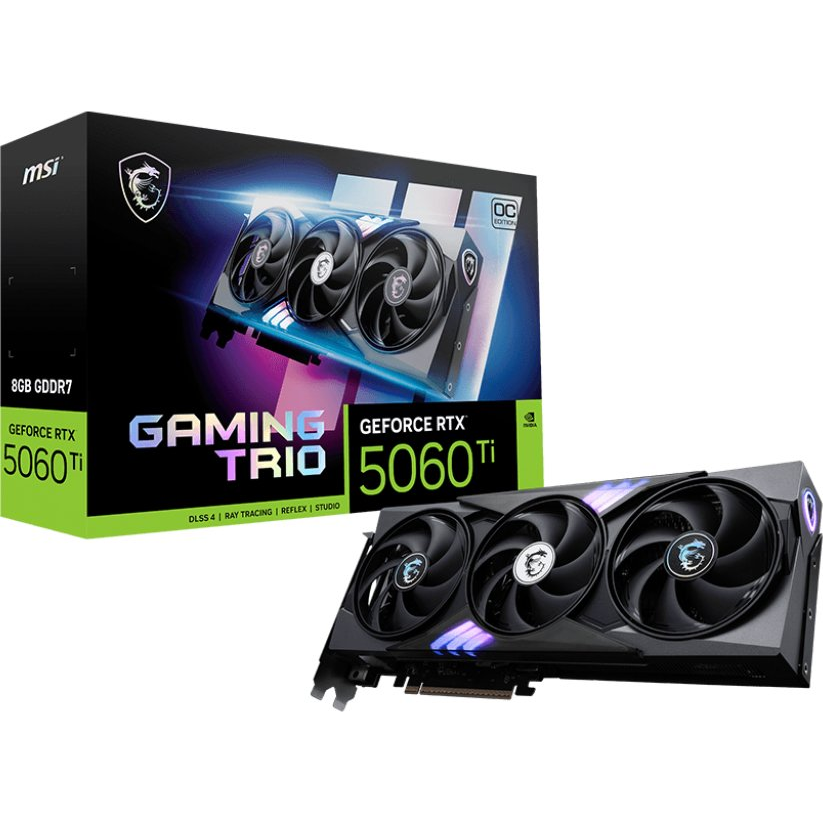 MSI GeForce RTX 5060 Ti 8G GAMING TRIO OC NVIDIA 8 GB GDDR7
