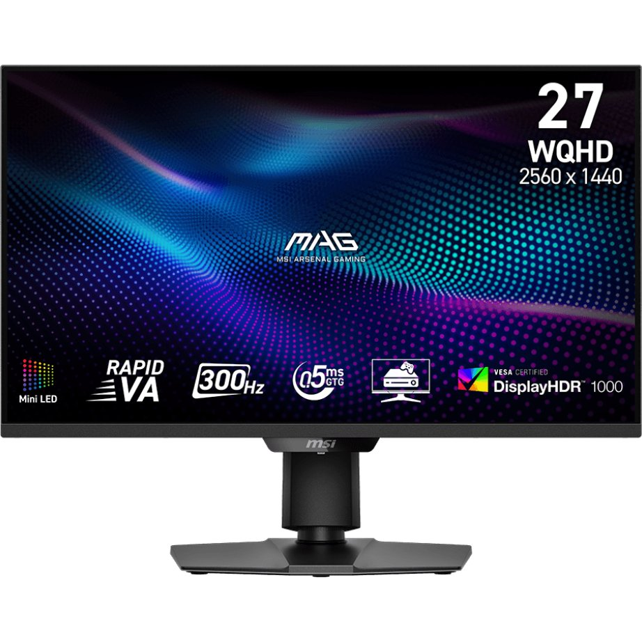 MSI MAG 274QPF X30MV računalni monitor 68,6 cm (27") 2560 x 1440 pikseli Wide Quad HD LCD Crno