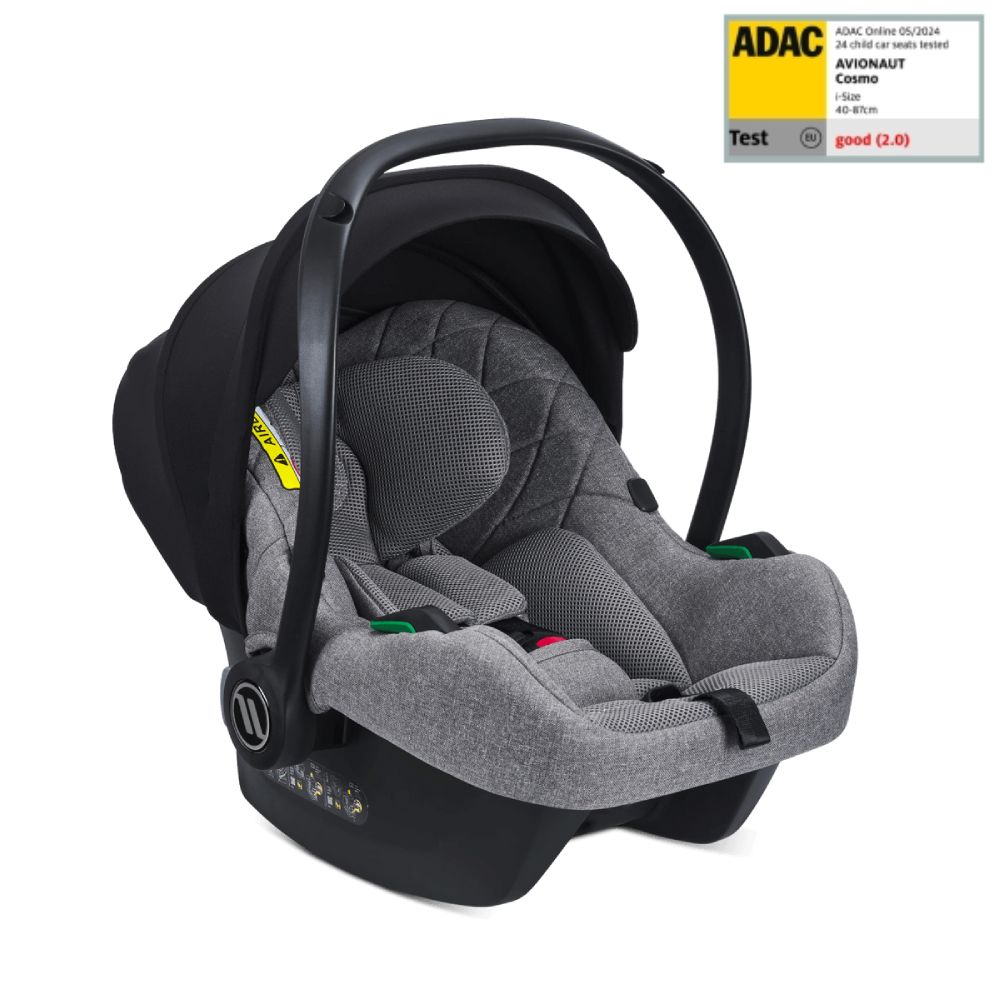 Autosjedalica Avionaut Cosmo Airflow 0-13 kg (40-87 cm), Grey