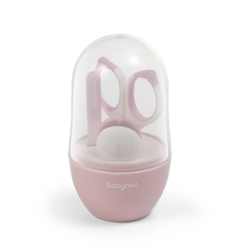 BabyOno Set za manikuru u kutijici, pastelno rozi