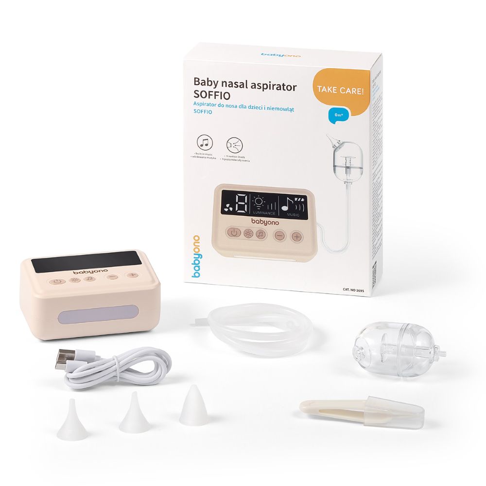 BabyOno Soffio električni aspirator za nos