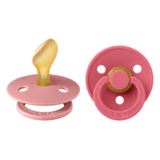 BIBS Colour dude (anatomske) - Dusty Pink/Coral (vel.2)
