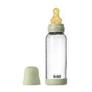 BIBS set (staklena bočica 240 ml i sisač M), Sage