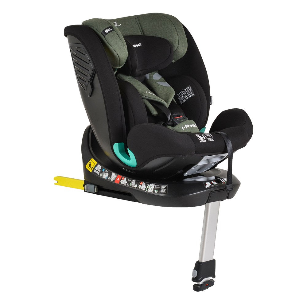 Cangaroo i-Protect autosjedalica i-Size 0-36kg (40-150 cm) 360, Deep Forest Green