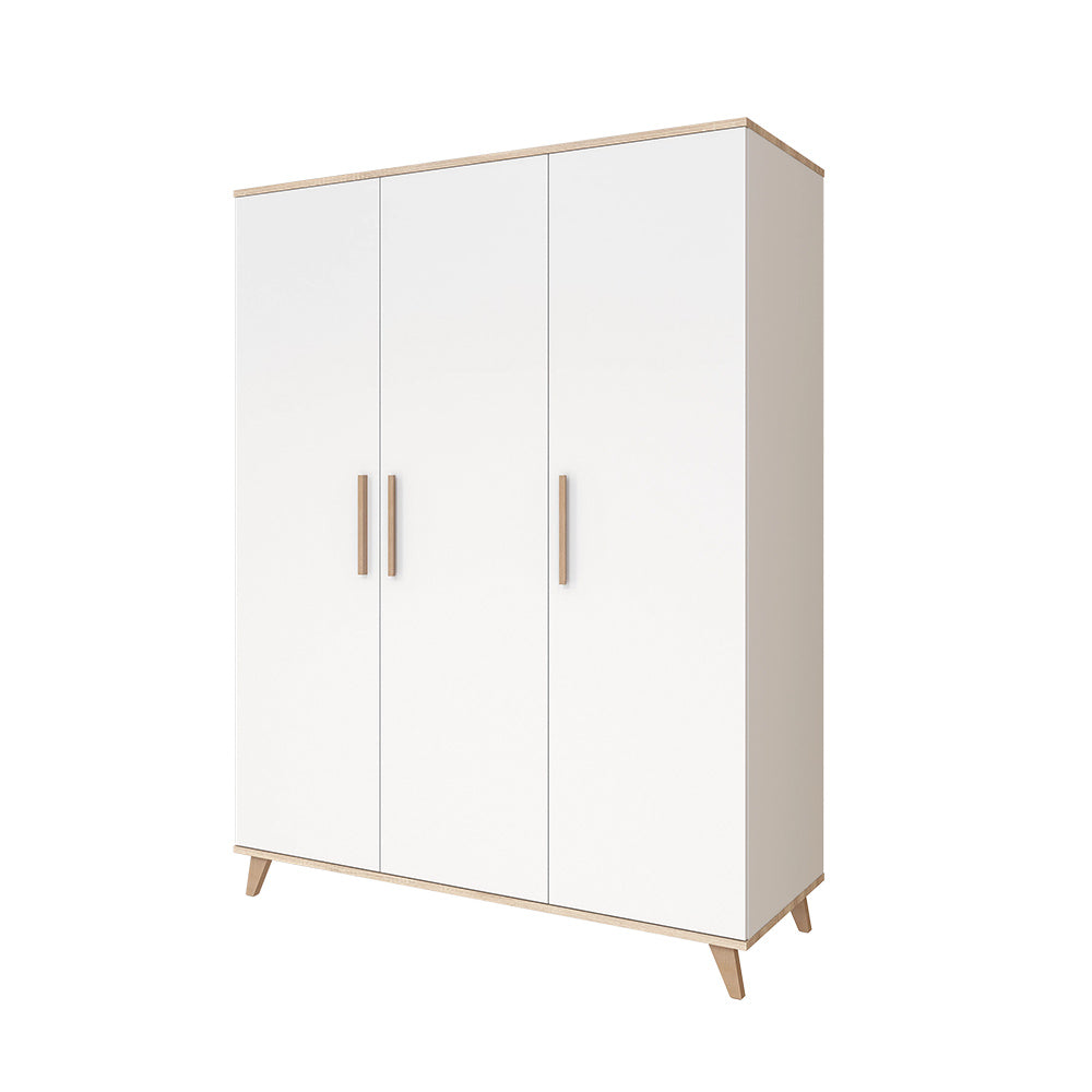 Faktum Flip ormar s 3 vrata, White-Oak