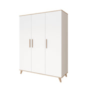Faktum Flip ormar s 3 vrata, White-Oak