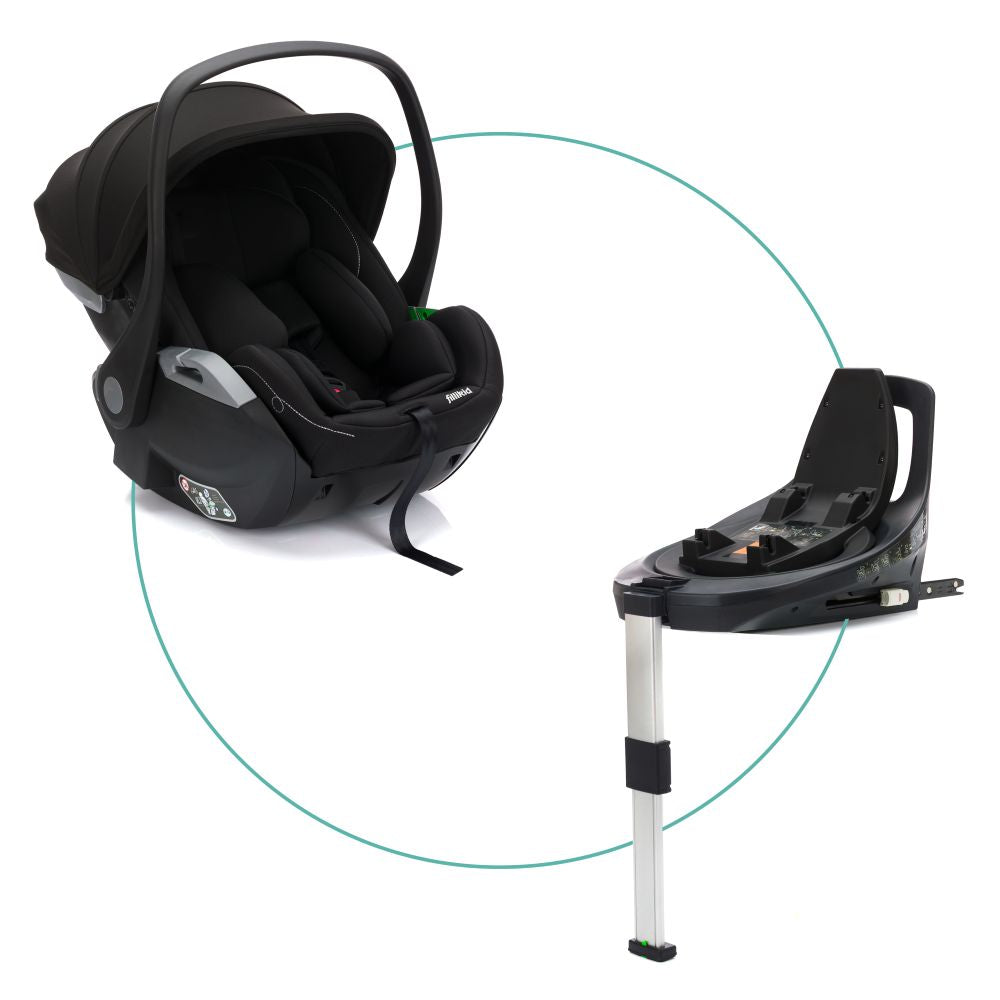 Fillikid autosjedalica NOA 360 + baza, crna