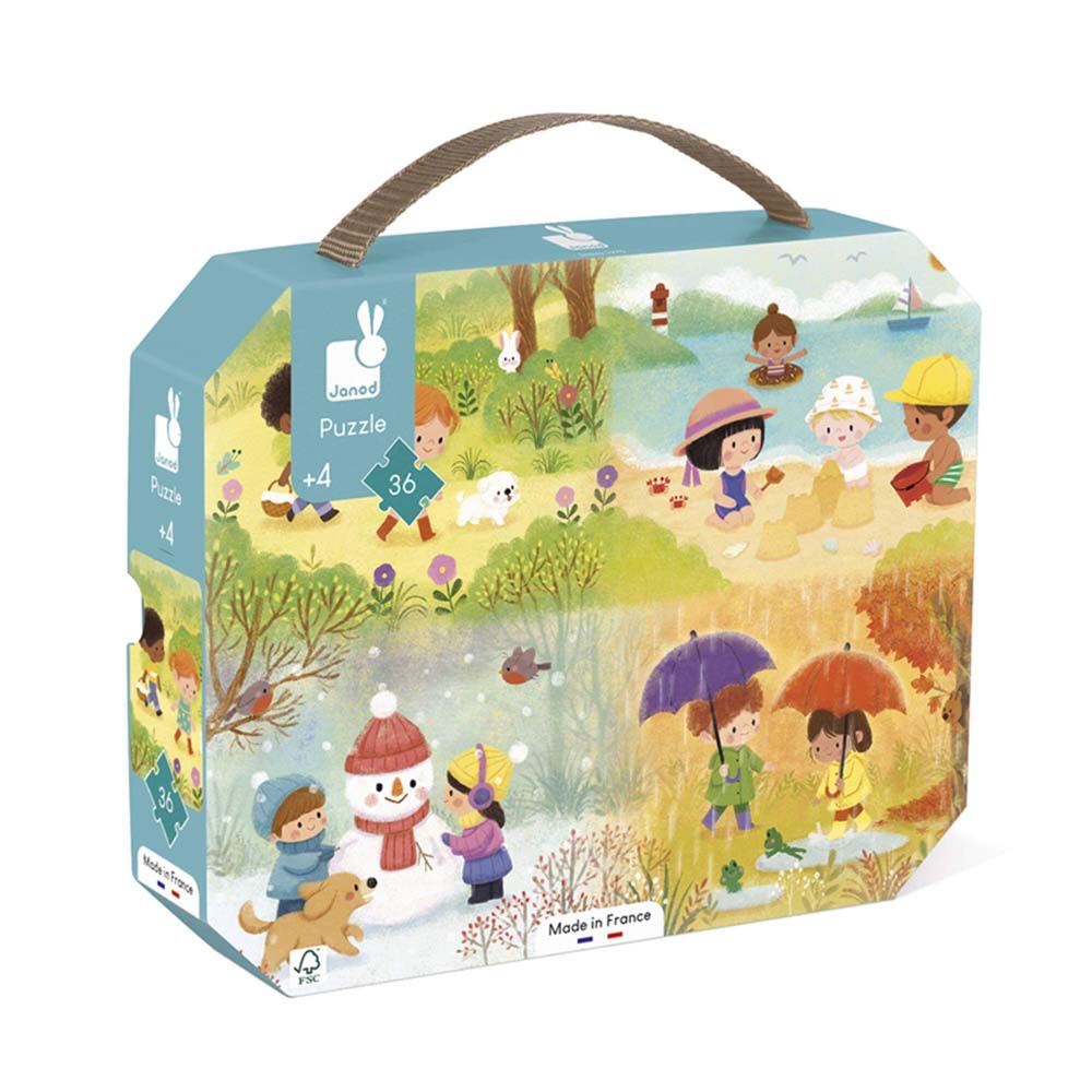 Janod Puzzle Godišnja doba