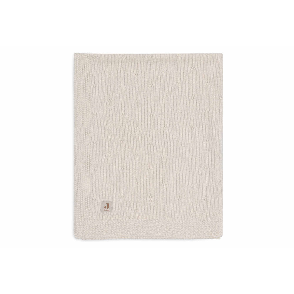 Jollein Cosy Knit deka 100x150 cm, Ivory