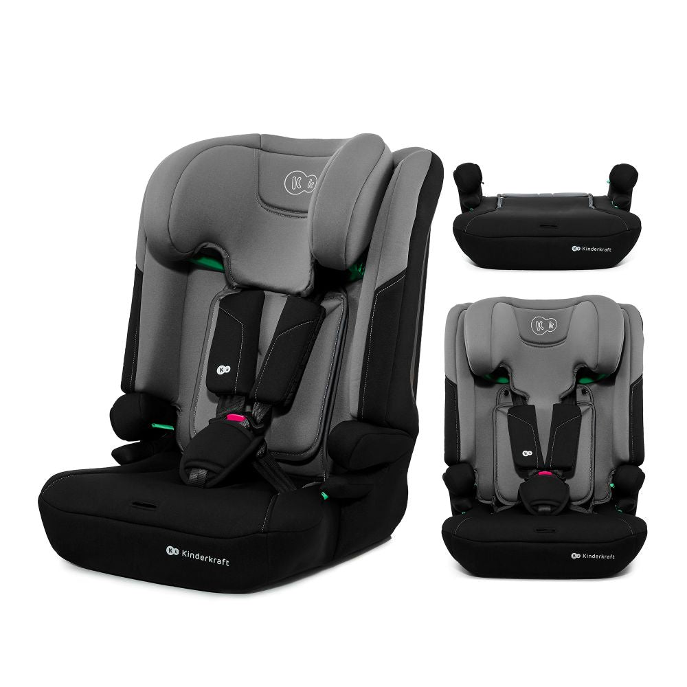 Kinderkraft autosjedalica I-COMFY i-Size 9-36 kg (76-150 cm) bez Isofix-a - Grey