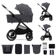 Kinderkraft dječja kolica Nea 2 3u1, Deep Grey B
