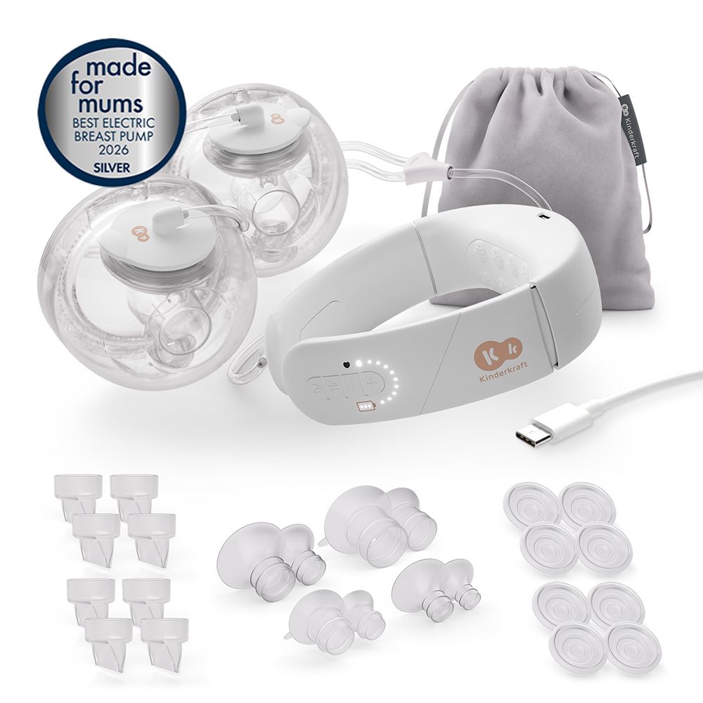 Kinderkraft Dvostruka električna izdajalica GENTLENEST, white