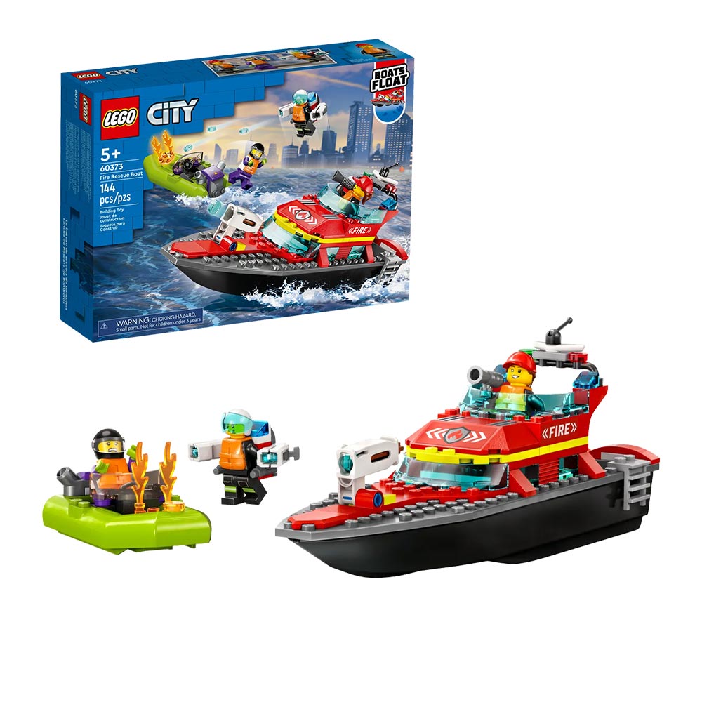 LEGO City 60373 Vatrogasni čamac