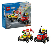 LEGO City 60458 Auto dostavljača pizze vs. vatrogasno vozilo u trci