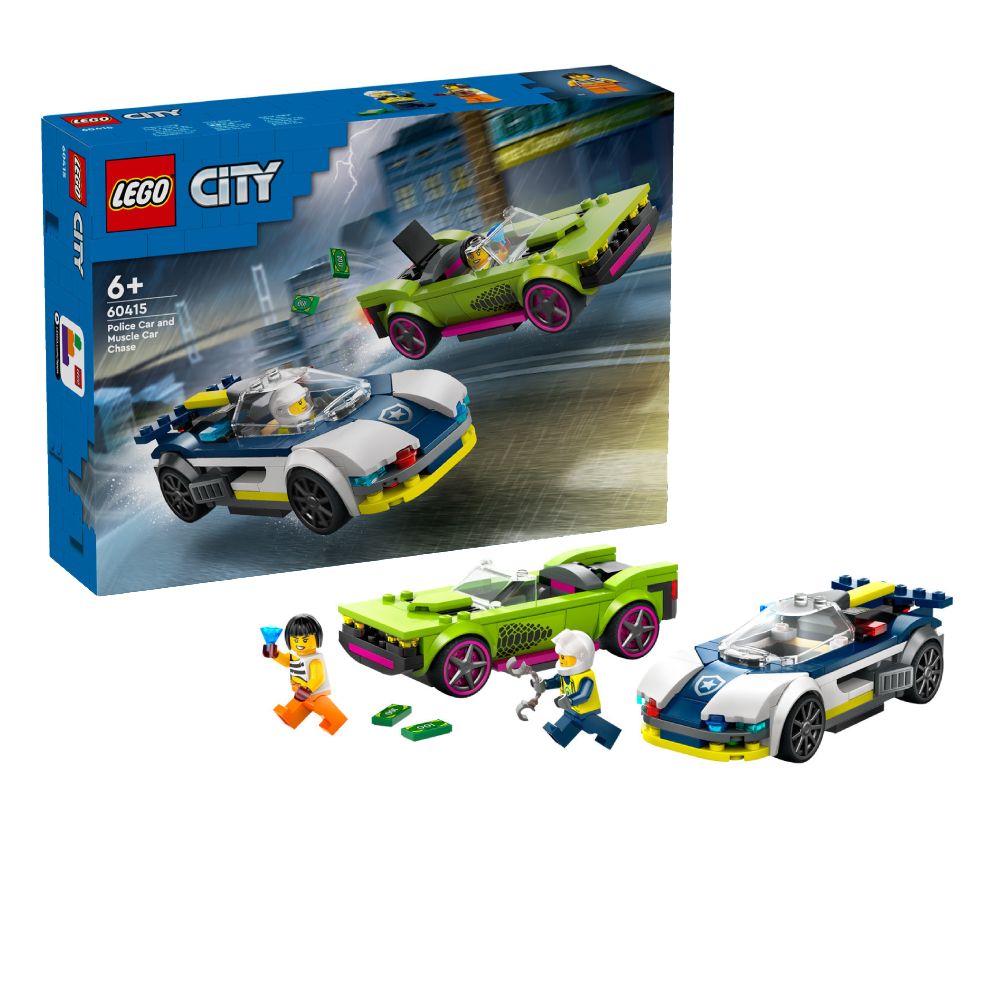LEGO City 60415 Utrka policijskog i sportskog auta