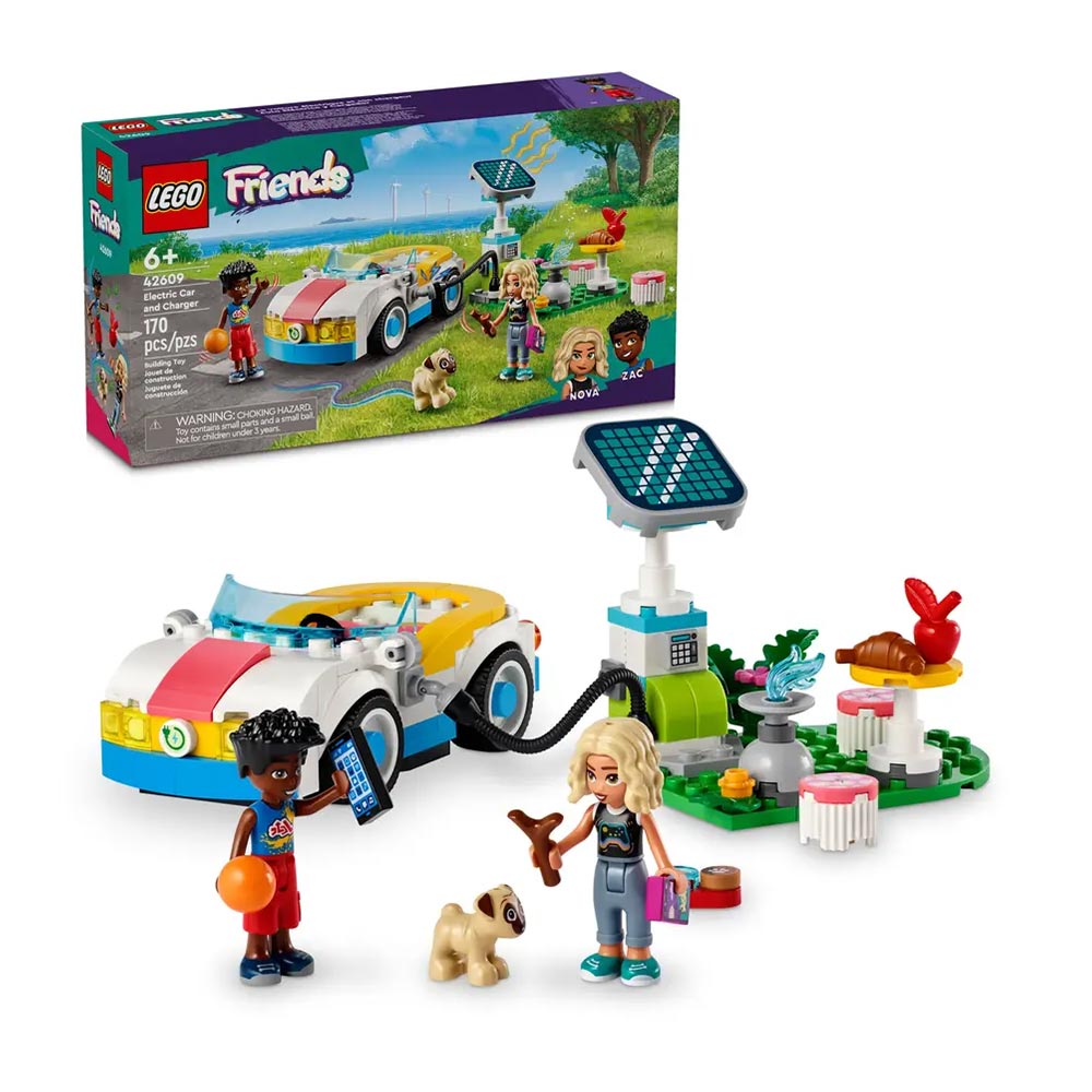 LEGO Friends 42609 Električni auto i punjač