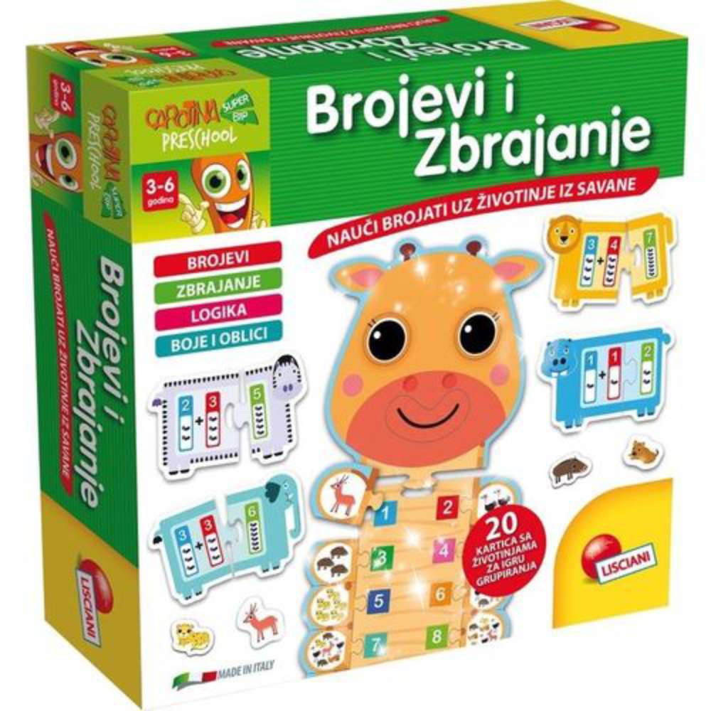 LISCIANI Brojevi i zbrajanje 55180