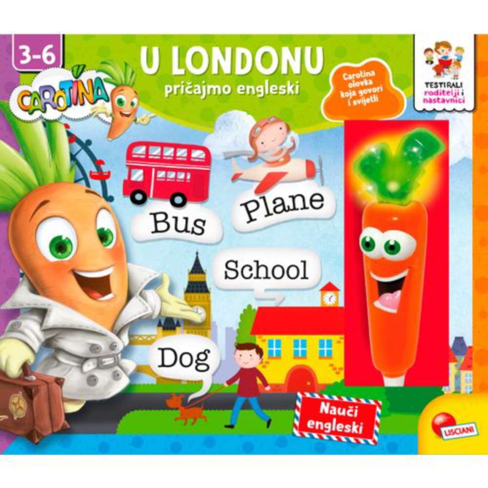LISCIANI Igra u Londonu, nauči engleski HR104185