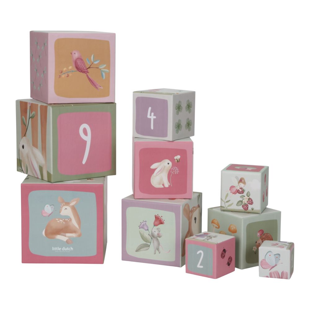 Little Dutch Piramida za slaganje - kocke, Fairy Garden