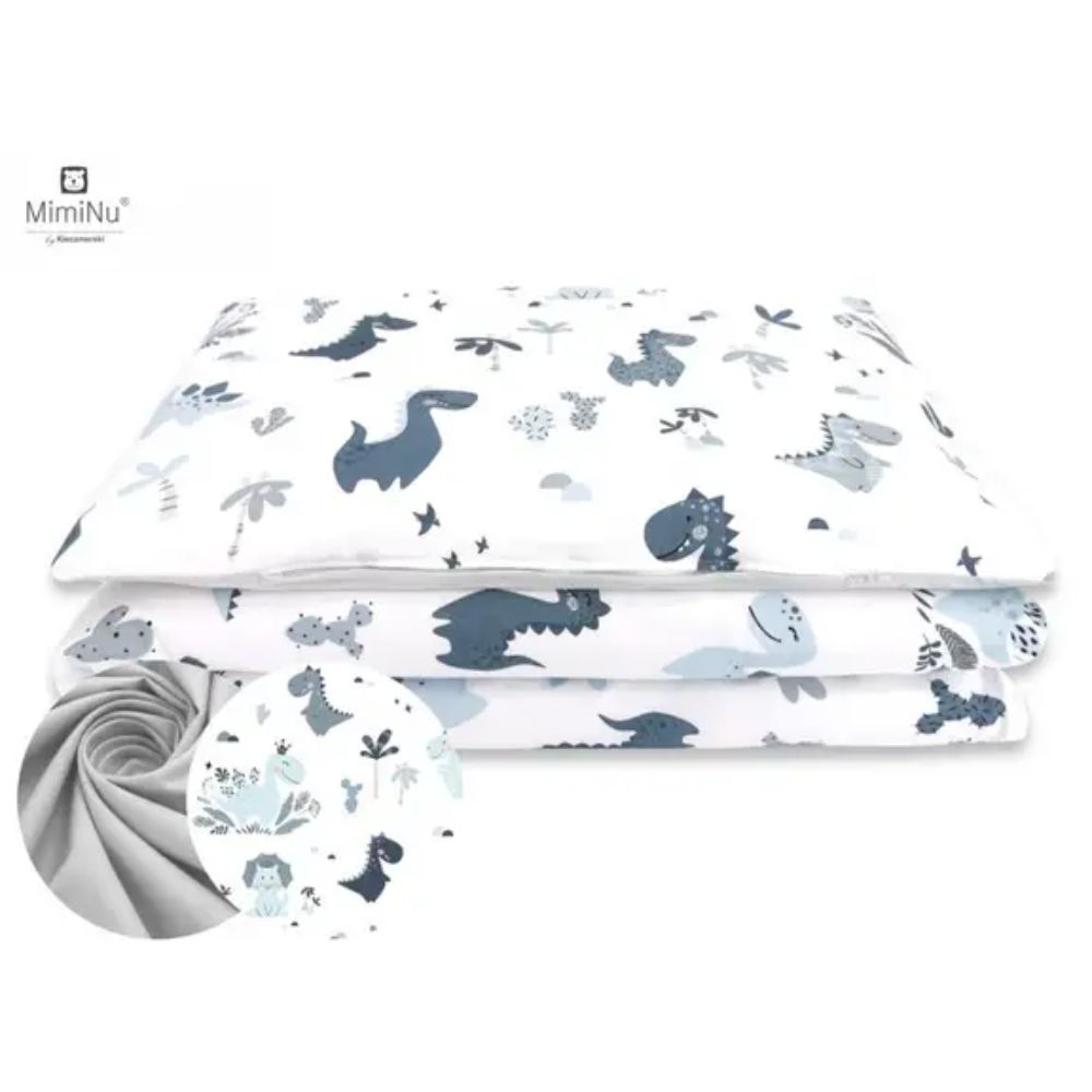 MimiNu Standard navlaka za posteljinu 2 dijela 120x90 cm, Dino