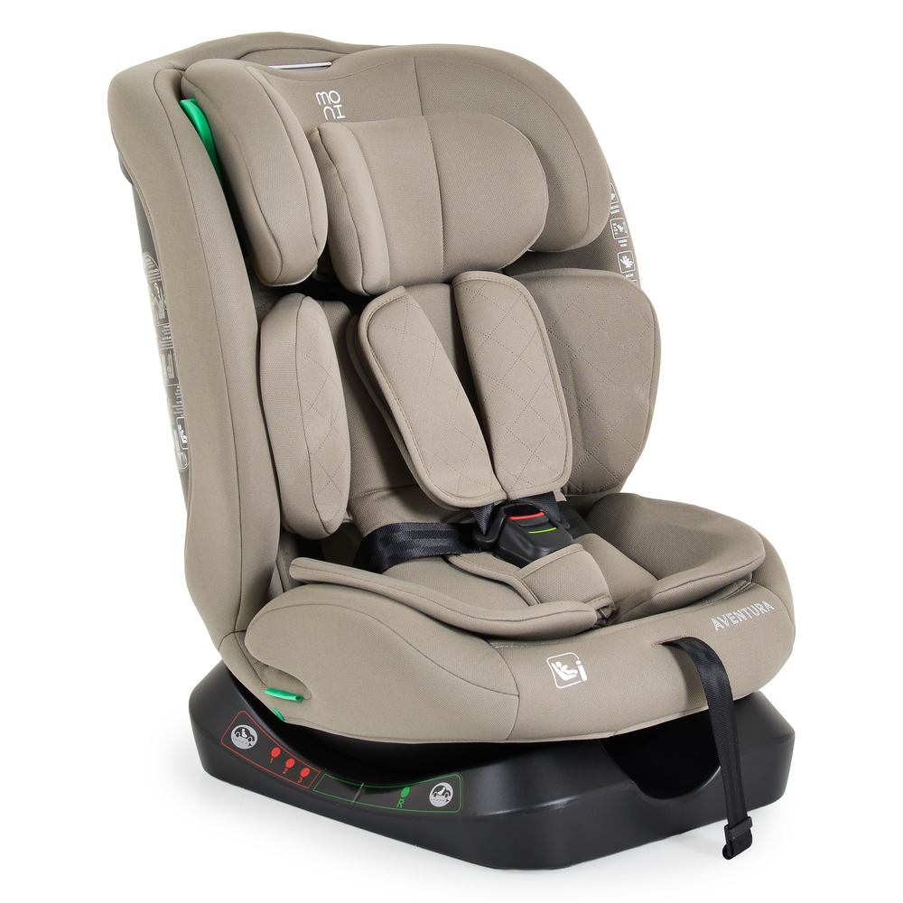 Moni Aventura autosjedalica i-Size 0-36kg (40-150 cm) bez isofix-a, bež
