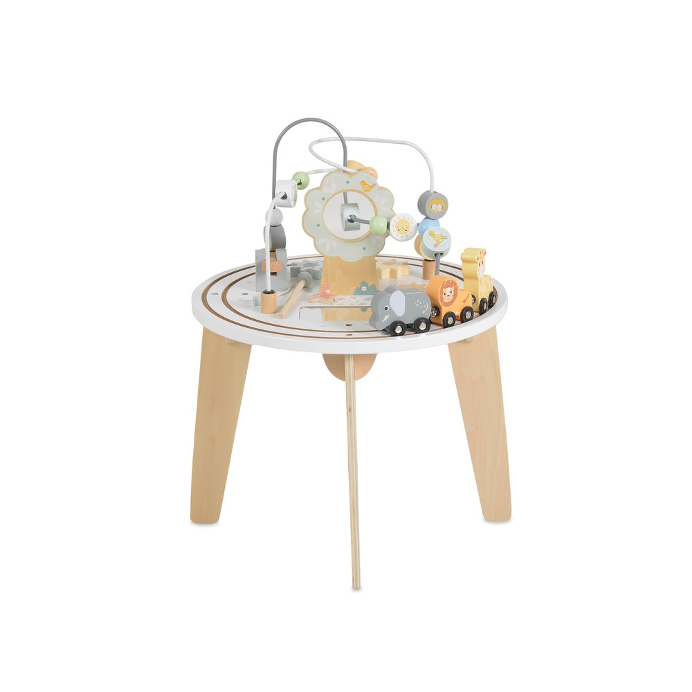 Moni Toys drveni stol s aktivnostima W12D626