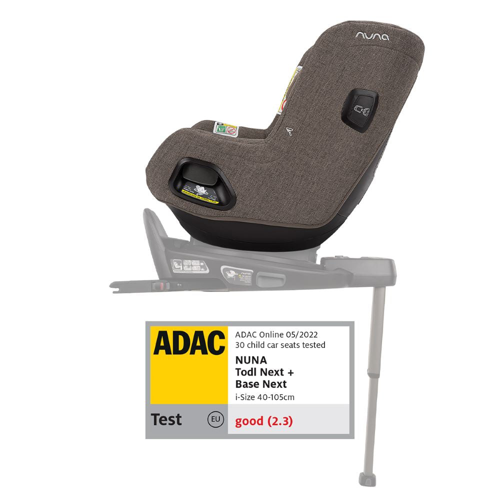 Nuna Todl Next autosjedalica 360 i-Size 0-18 kg (40-105 cm), Chestnut