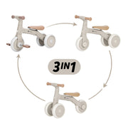 PETITE&MARS Balans bicikl Bingo 3 u 1, Ivory White