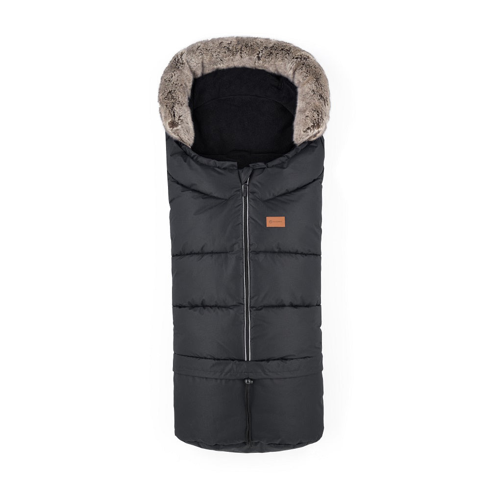 PETITE&MARS Footmuff Arctic 4 u 1 zimska vreća za kolica, Forever Black