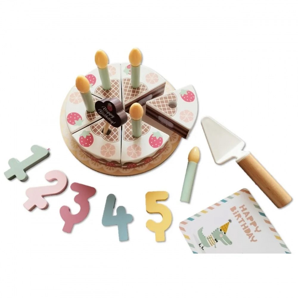 Tooky Toy Birthday Cake drvena rođendanska torta TH544B