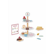 Tooky Toy Dessert Stand drveni stalak sa slasticama TJ273