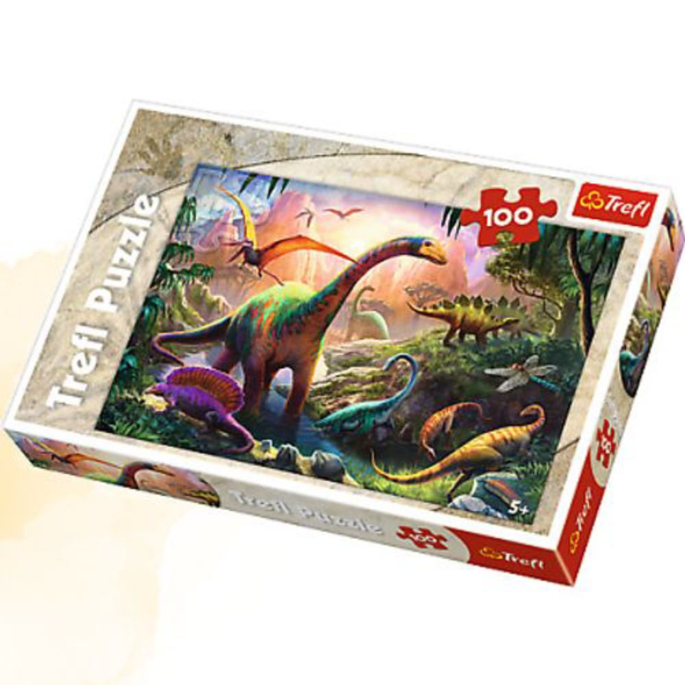 TREFL Baby puzzle dinosauri, 100 kom 16277