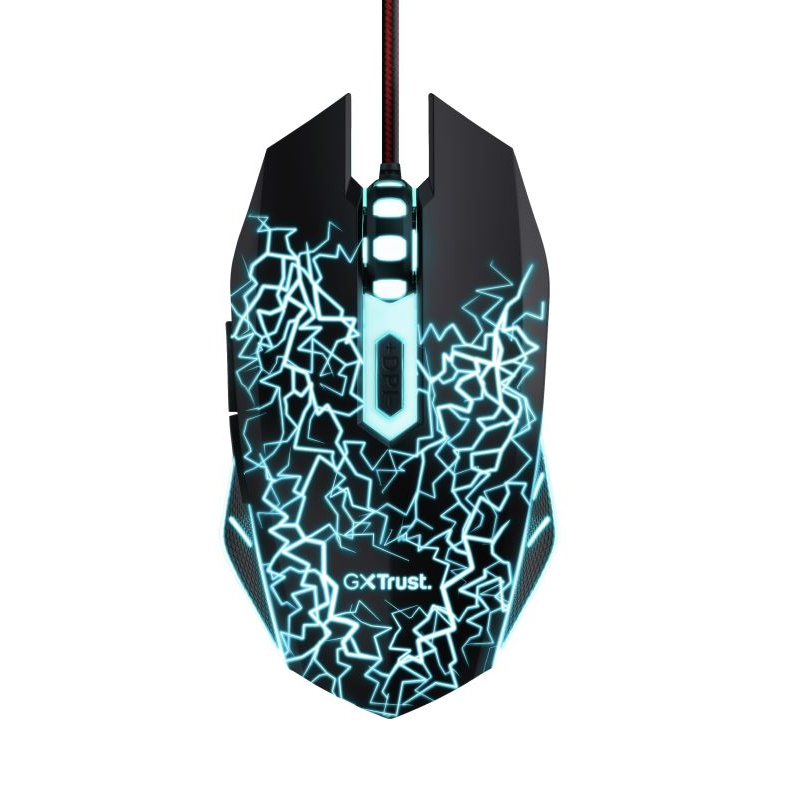 Trust GXT 105X Izza miš Ambidekster USB Tip-A Optički 4000 DPI